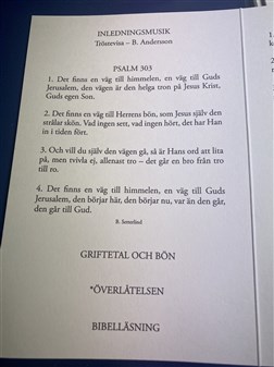 Det finns en väg